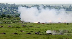 為反制中國軍力，俄國政府在2010 年發動俄國史上規模最大的演習-Vostok-2010。 （翻攝自網路）